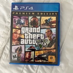 Grand theft Auto 5 ps4 game